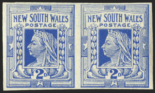 Australia New South Wales 1899 2d cobalt-blue, SG302a