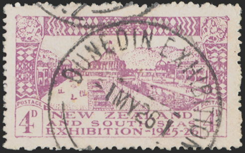 NEW ZEALAND 1925 4d mauve/pale mauve (USED), SG465a