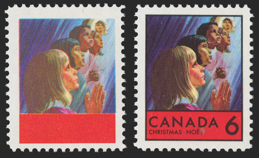 CANADA 1969 Christmas 6c error (UNUSED), SG645a