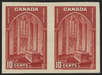 CANADA 1937-38 10c red (PROOF), SG363a