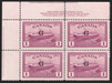 CANADA 1949 $1 purple Official, SGO189