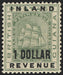 BRITISH GUIANA 1888-89 $1 green (UNUSED), SG185