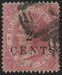 British Honduras 1888 2c on 6d rose, wmk inv used, SG25w