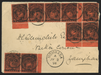 British East Africa 1891 Cover ½a on 3a black/dull red, SG24
