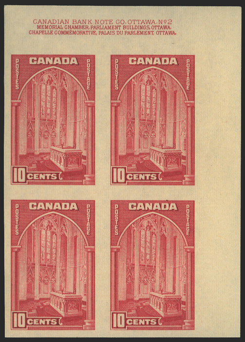 CANADA 1935 10c rose-carmine (PROOF), SG363