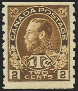 Canada 1916 War Tax 2c+1c brown, SG241