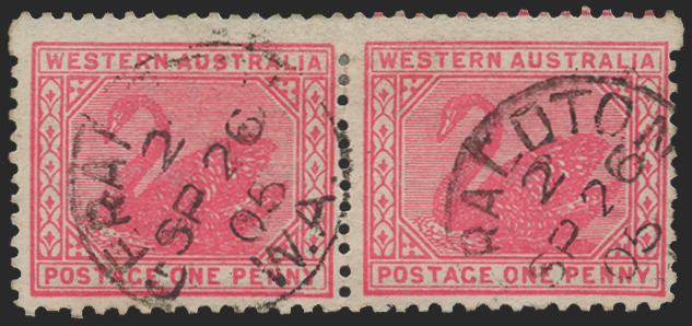 Australia 1902-11 1d carmine-rose, SG135