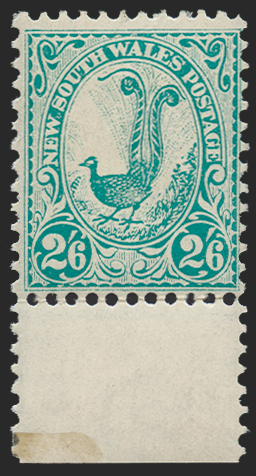 Australia New South Wales 1905-10 2s6d blue-green, SG349