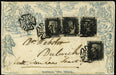 Great Britain 1840 2d Mulready envelope SGME4,2