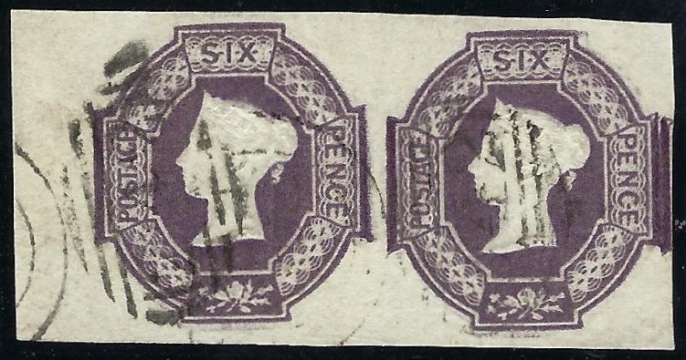 Great Britain 1862 9d Bistre Plate 3 imprimatur, SG88var