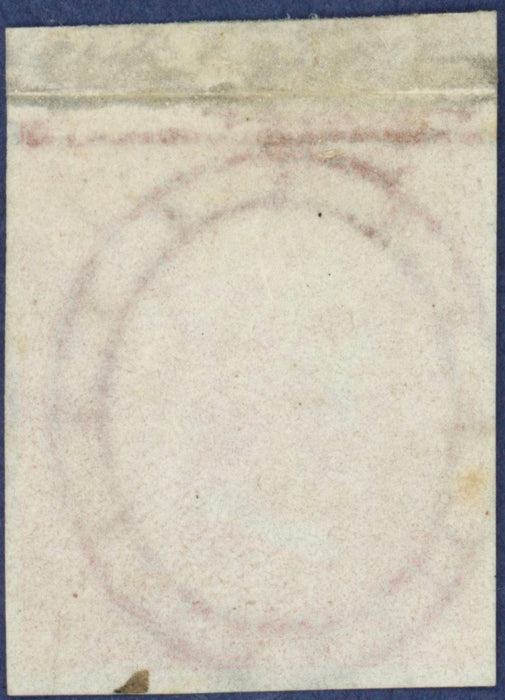 Great Britain 1867 4d vermillion, Plate 9 imprimatur, SG94var