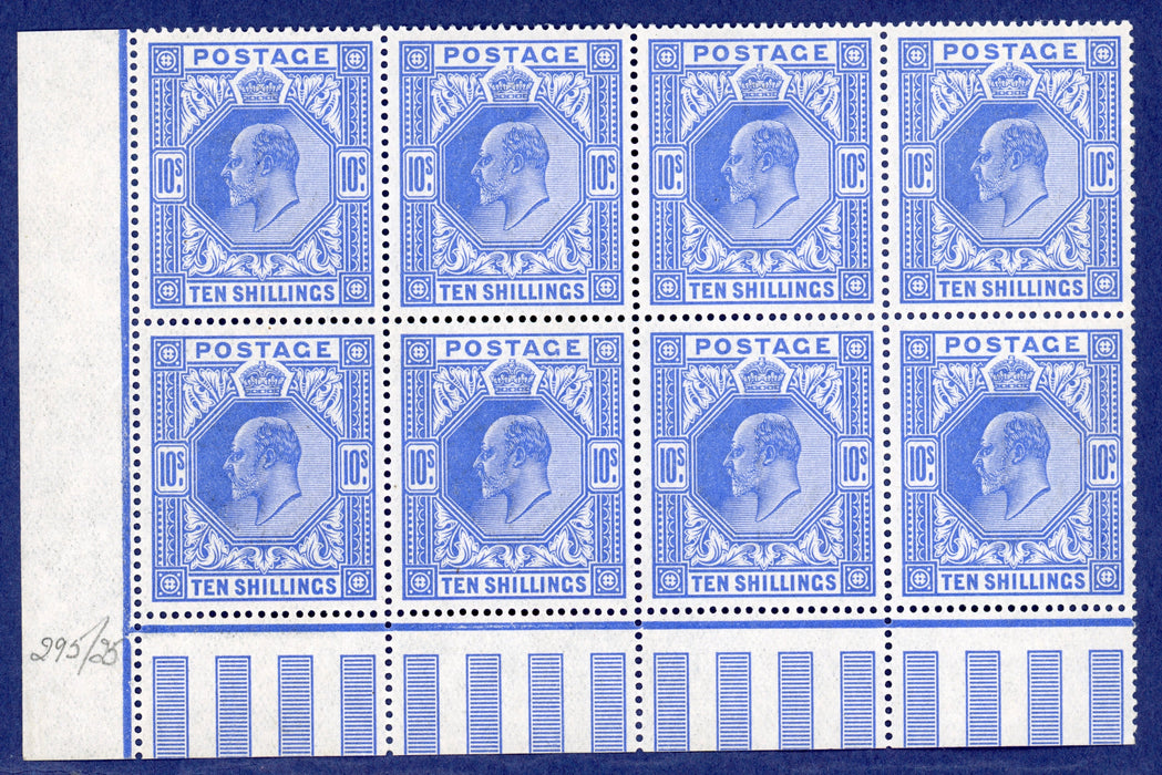 Great Britain 1911 10s blue, SG319