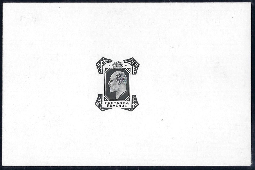 Great Britain 1901 10d Die proof (Head Plate), SG254var