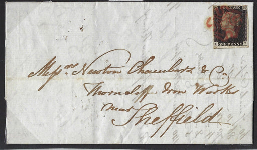 Great Britain 1840 1d Black Plate 10, SG2