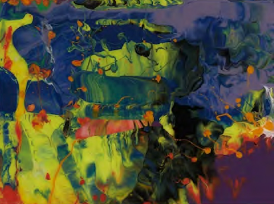 Set of four original Gerhard Richter prints