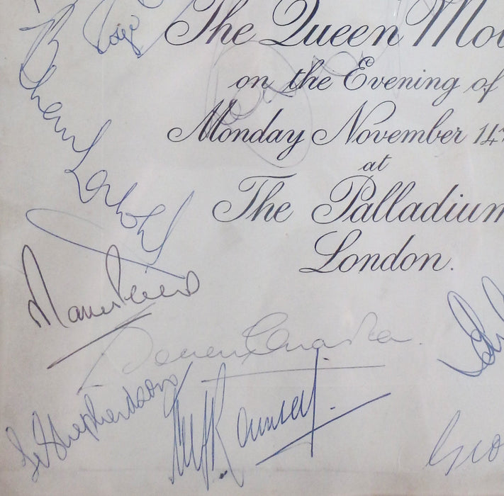1966 England World Cup Final Autographs