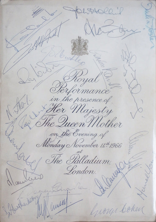 England 1966 World Cup Final Autographs