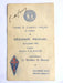 Charles De Gaulle signed WW2 menu