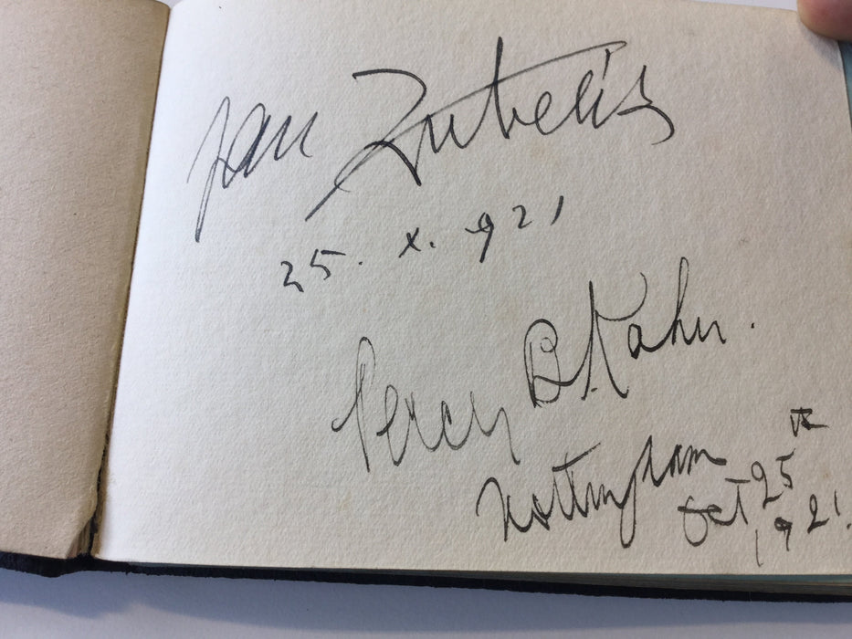 Classical music autographs