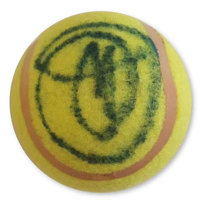 Novak Djokovic signed tennis ball