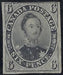 Canada 1852-57 6d slate-violet on handmade wove SG9