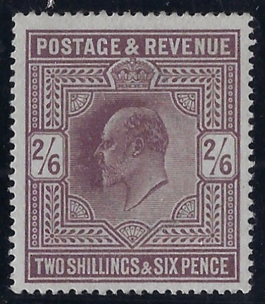 Great Britain 1911 2s6d Dull reddish purple, SG316