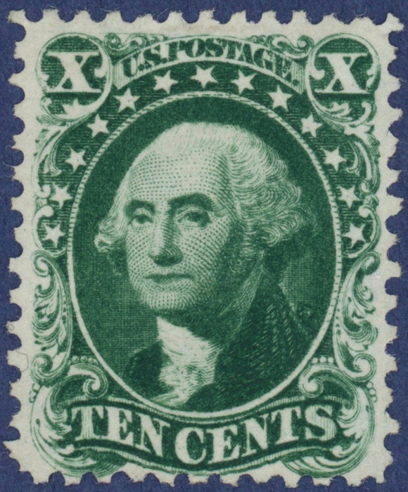 USA 1875 10c deep bluish green (Reprint), SG47