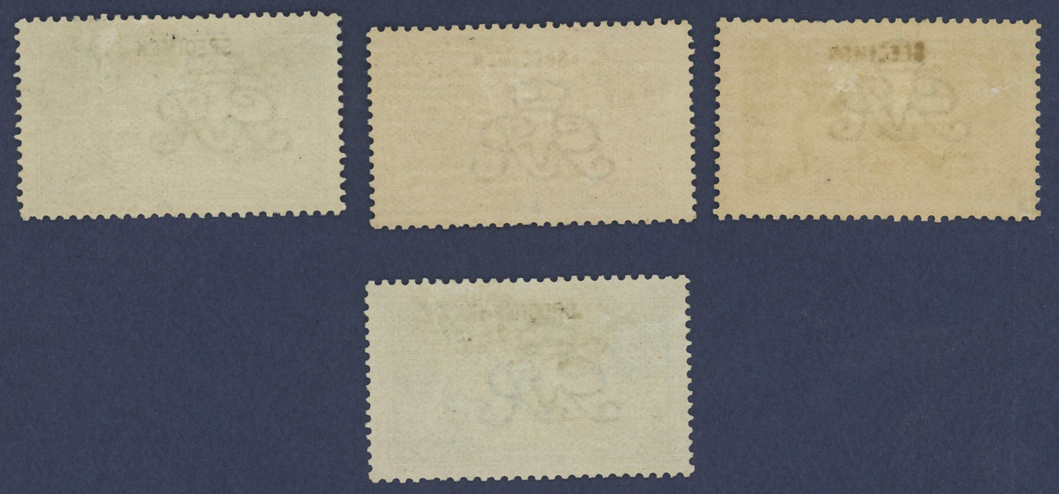 Great Britain 1913 2s6d-£1 "Seahorses", SG399/403