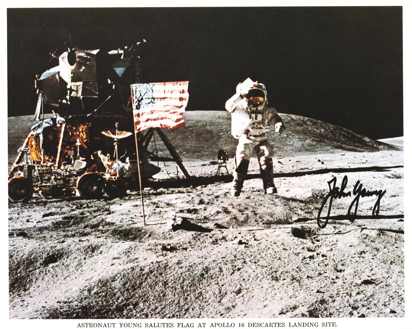 12 Apollo Moonwalker astronauts signed photographs