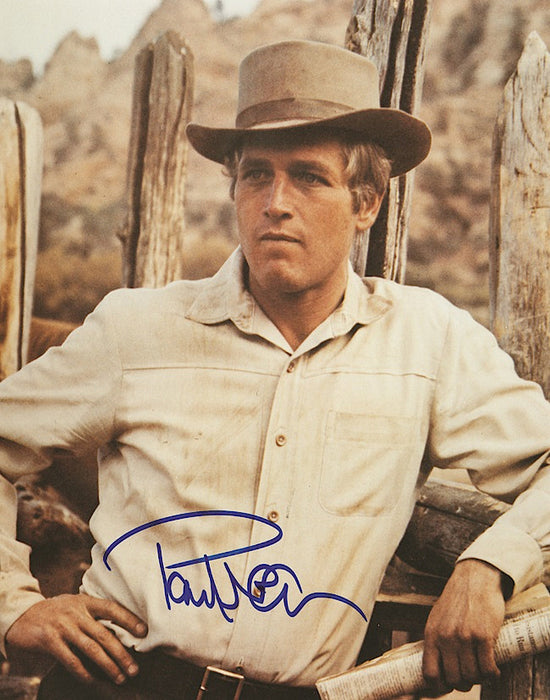 Paul Newman signed photograph