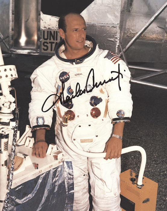 Pete Conrad signed photograph